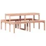 Mesa de pícnic madera maciza Douglas 160x134x75 cm de , Mesas de jardín - Ref: Foro24-832565, Precio: 145,53 €, Descuento: %