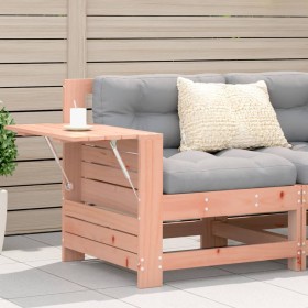 Sofá de jardín con reposabrazo mesa auxiliar madera Douglas de , Sofás de exterior - Ref: Foro24-844881, Precio: 65,11 €, Des...