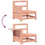 Sofá de jardín con reposabrazo mesa auxiliar madera Douglas de , Sofás de exterior - Ref: Foro24-844881, Precio: 65,11 €, Des...