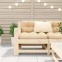 Sofá de jardín con reposabrazos madera maciza pino 69x62x70,5cm de , Sofás de exterior - Ref: Foro24-844883, Precio: 58,88 €,...