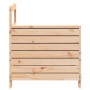 Sofá de jardín con reposabrazos madera maciza pino 69x62x70,5cm de , Sofás de exterior - Ref: Foro24-844883, Precio: 59,44 €,...