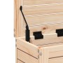 Taburete de jardín madera maciza de pino 62x31,5x52 cm de , Sofás de exterior - Ref: Foro24-844888, Precio: 52,48 €, Descuent...