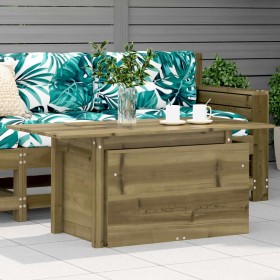Mesa de jardín madera de pino impregnada 100x50x75 cm de , Mesas de jardín - Ref: Foro24-844912, Precio: 71,67 €, Descuento: %