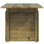 Mesa de jardín madera de pino impregnada 100x50x75 cm de , Mesas de jardín - Ref: Foro24-844912, Precio: 70,93 €, Descuento: %
