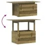 Mesa de jardín madera de pino impregnada 100x50x75 cm de , Mesas de jardín - Ref: Foro24-844912, Precio: 70,93 €, Descuento: %