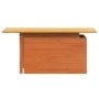 Garden table solid wax brown pine wood 100x50x75 cm by , Garden tables - Ref: Foro24-844910, Price: 70,48 €, Discount: %