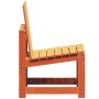 Juego de muebles jardín 3 pzas madera maciza pino marrón cera de , Sillas de jardín - Ref: Foro24-844661, Precio: 103,36 €, D...