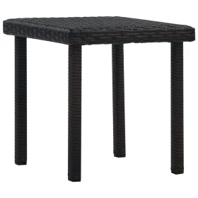 Brown synthetic rattan garden coffee table 40x40x40 cm by vidaXL, Garden tables - Ref: Foro24-48560, Price: 21,59 €, Discount: %