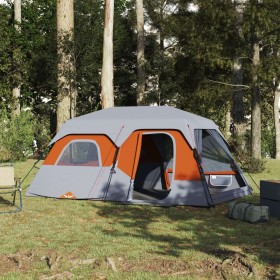 Tienda familiar 9 personas impermeable apertura rápida gris de , Tiendas de campaña - Ref: Foro24-94300, Precio: 230,34 €, De...