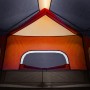 Tienda familiar con LED 6 personas apertura rápida gris naranja de , Tiendas de campaña - Ref: Foro24-94309, Precio: 184,42 €...