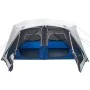 Tienda familiar con LED 10 personas apertura rápida azul claro de , Tiendas de campaña - Ref: Foro24-94302, Precio: 288,48 €,...