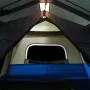 Tienda familiar con LED 10 personas apertura rápida azul claro de , Tiendas de campaña - Ref: Foro24-94302, Precio: 288,48 €,...