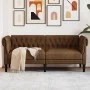 2-Sitzer-Chesterfield-Sofa aus braunem Stoff von , Sofas - Ref: Foro24-372555, Preis: 353,71 €, Rabatt: %