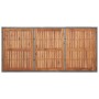 Mesa de jardín ratán PE y madera de acacia gris 200x150x74 cm de vidaXL, Mesas de jardín - Ref: Foro24-46135, Precio: 265,66 ...