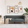 Chesterfield 3-Sitzer-Sofa aus dunkelgrauem Stoff von , Sofas - Ref: Foro24-372557, Preis: 261,57 €, Rabatt: %