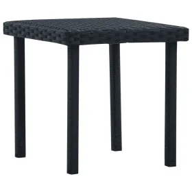 Garten-Couchtisch aus synthetischem Rattan schwarz 40x40x40 cm von vidaXL, Gartentische - Ref: Foro24-48561, Preis: 24,39 €, ...