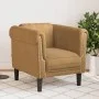 Brauner Samtsessel von , Sofas - Ref: Foro24-372574, Preis: 187,42 €, Rabatt: %