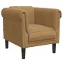 Brown velvet armchair by , Sofas - Ref: Foro24-372574, Price: 187,42 €, Discount: %