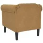 Brown velvet armchair by , Sofas - Ref: Foro24-372574, Price: 187,42 €, Discount: %