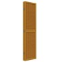 Biombo separador de 6 paneles madera maciza paulownia marrón de , Divisores de ambientes - Ref: Foro24-358825, Precio: 128,76...