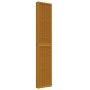 Biombo separador de 6 paneles madera maciza paulownia marrón de , Divisores de ambientes - Ref: Foro24-358827, Precio: 189,38...