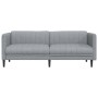 Sofá de 3 plazas tela gris claro de , Sofás - Ref: Foro24-372613, Precio: 254,89 €, Descuento: %
