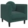 Armchair with dark green velvet cushion by , Sofas - Ref: Foro24-372624, Price: 157,86 €, Discount: %