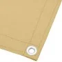 Balkonschirm 100 % Polyester Oxford Sandfarbe 90x300 cm von , Sonnenschirme - Ref: Foro24-4000028, Preis: 19,06 €, Rabatt: %