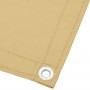Pantalla de balcón 100% poliéster Oxford color arena 90x300 cm de , Sombrillas - Ref: Foro24-4000028, Precio: 18,31 €, Descue...