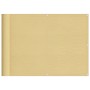 Pantalla de balcón 100% poliéster Oxford color arena 75x500 cm de , Sombrillas - Ref: Foro24-4000023, Precio: 22,42 €, Descue...