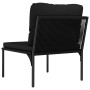 Juego de muebles de jardín 3 piezas con cojines PVC negro de vidaXL, Conjuntos de jardín - Ref: Foro24-48593, Precio: 175,76 ...