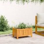 Jardinera con forro madera maciza de acacia 54x31x30 cm de , Maceteros y jardineras - Ref: Foro24-366429, Precio: 47,92 €, De...