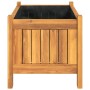 Jardinera con forro madera maciza de acacia 54x31x30 cm de , Maceteros y jardineras - Ref: Foro24-366429, Precio: 47,92 €, De...
