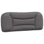 Estructura cama con luces LED cuero sintético gris 100x200 cm de , Camas y somieres - Ref: Foro24-3213916, Precio: 151,53 €, ...