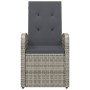 Sillones de jardín reclinables con cojines 2 uds ratán PE gris de , Sillas de jardín - Ref: Foro24-319539, Precio: 273,50 €, ...