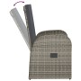 Sillones de jardín reclinables con cojines 2 uds ratán PE gris de , Sillas de jardín - Ref: Foro24-319539, Precio: 273,50 €, ...