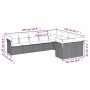 Set de sofás de jardín 9 pzas y cojines ratán sintético marrón de , Conjuntos de jardín - Ref: Foro24-3218173, Precio: 562,94...
