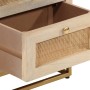 Mesita de noche madera maciza de mango y hierro 40x30x50 cm de , Mesitas de noche - Ref: Foro24-372019, Precio: 153,14 €, Des...