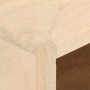 Mueble de TV madera maciza de mango y hierro 110x30x40 cm de , Almacenamiento para CD y DVD - Ref: Foro24-372012, Precio: 162...