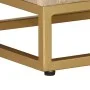 Mueble de TV madera maciza de mango y hierro 110x30x40 cm de , Almacenamiento para CD y DVD - Ref: Foro24-372012, Precio: 160...