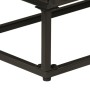 Cómoda madera maciza de mango y hierro negro 55x30x76 cm de , Taquillas y armarios de almacenamiento - Ref: Foro24-372006, Pr...