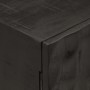 Mesita de noche madera maciza mango y hierro negro 40x30x50 cm de , Mesitas de noche - Ref: Foro24-372004, Precio: 83,27 €, D...