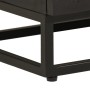 Mesita de noche madera maciza mango y hierro negro 40x30x50 cm de , Mesitas de noche - Ref: Foro24-372004, Precio: 83,27 €, D...