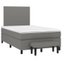 Cama box spring con colchón tela gris oscuro 120x190 cm de , Camas y somieres - Ref: Foro24-3270342, Precio: 426,39 €, Descue...