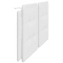 Cabecero de cama acolchado cuero sintético blanco 200 cm de , Cabeceros y pies de cama - Ref: Foro24-374884, Precio: 59,24 €,...