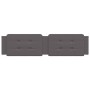 Cabecero de cama acolchado cuero sintético gris 200 cm de , Cabeceros y pies de cama - Ref: Foro24-374886, Precio: 51,09 €, D...