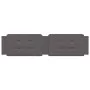 Gray synthetic leather padded bed headboard 200 cm by , Headboards and footboards - Ref: Foro24-374886, Price: 49,56 €, Disco...