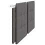 Cabecero de cama acolchado cuero sintético gris 200 cm de , Cabeceros y pies de cama - Ref: Foro24-374886, Precio: 51,09 €, D...