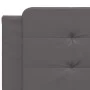 Gray synthetic leather padded bed headboard 200 cm by , Headboards and footboards - Ref: Foro24-374886, Price: 49,56 €, Disco...
