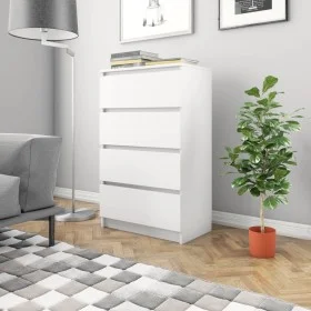 White plywood sideboard 60x35x98.5 cm by vidaXL, Sideboards - Ref: Foro24-800531, Price: 96,03 €, Discount: %